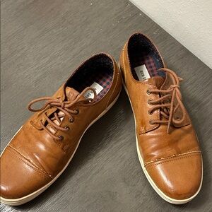 Ben Sherman Brown Leather Derbys